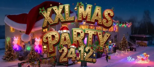 Ankündigungsbild für „XXL MAS PARTY" bei Rockwerk Kulturzentrum