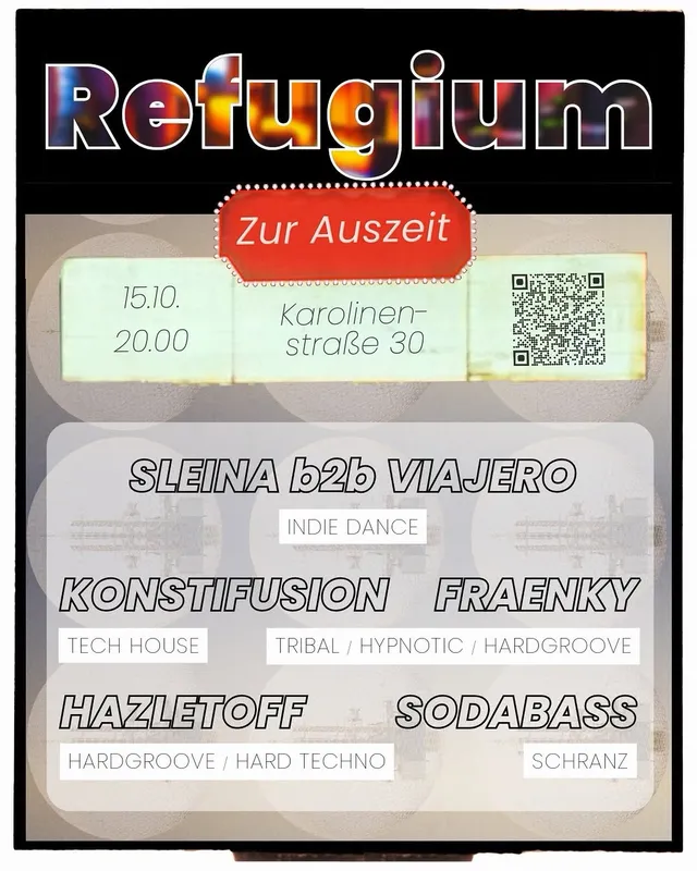 Ankündigungsbild für „Refugium" bei Zur Auszeit
